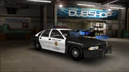 1996 Chevrolet Impala SS (Gen.7) (San Diego Police; beat Vanessa's rematch) (Rear quarter view)