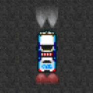 Patrol Car 1's brake lights