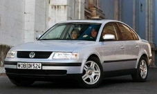 A real-life Volkswagen Passat B5.
