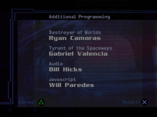 Additional Programming