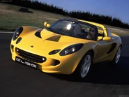 A real-life 2002 Lotus Elise.