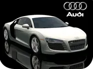The Audi R8's image in the Vehicle Showroom