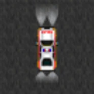 Police Car's reverse lights