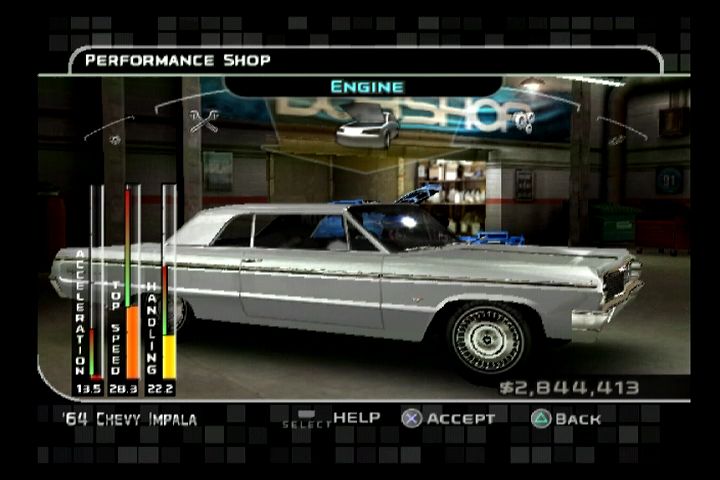 midnight club 3 car list