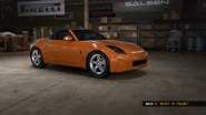 MCLA 350Z Front.png (1.79 MB) 2006 Nissan 350Z Roadster (Z33) (Group 3) (Rear quarter view) (Roof down view)