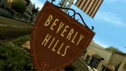 The Beverly Hills sign in Los Angeles in-game.