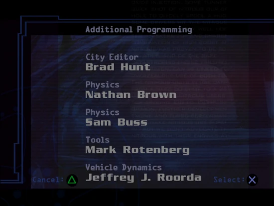Additional Programming