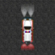 Police Wagon's brake lights