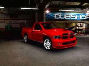 Red Dodge RAM SRT10