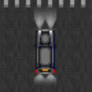 Black Cab's reverse lights