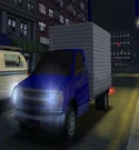 The Chevrolet Express box van driving in New York City