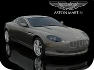 Showroom Image of the Aston Martin DB9.