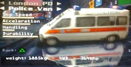 London Police Van.