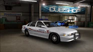 1996 Chevrolet Impala SS (Gen.7) (Atlanta Police; beat Cheng or Naomi, plus Roy's first rematch) (Rear quarter view)