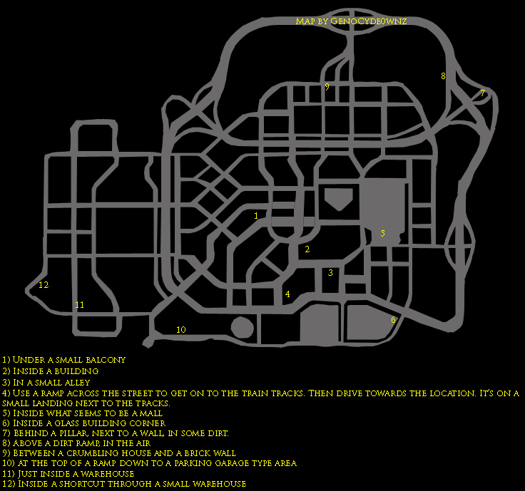 midnight club 2 map