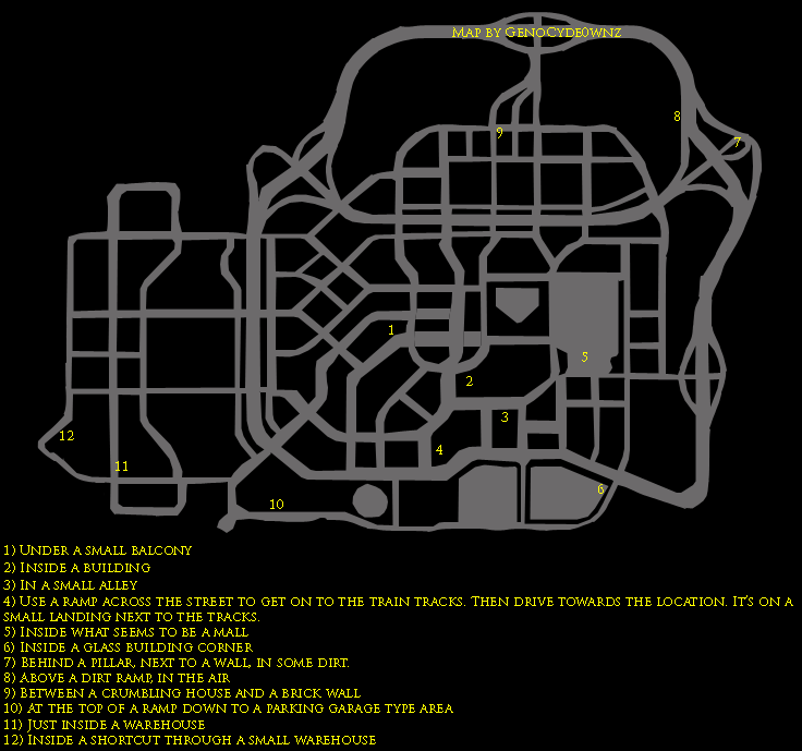 Maps, Midnight Club Wiki