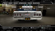 Rear Bumper 3 ($200)