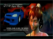 A Citi Turbo in Gina's cutscene.