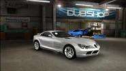 2003 Mercedes-Benz SLR McLaren (Rear quarter view)
