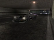 The SLF450X blasts through Paris traffic.