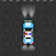 Patrol Car 2's reverse lights