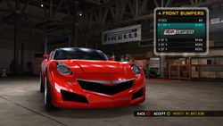Pontiac solstice shop custom front bumper