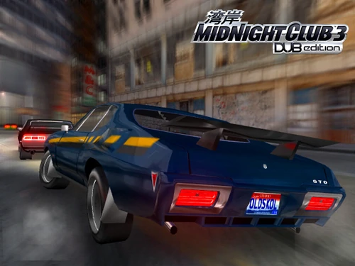 Rear view from Midnight Club 3