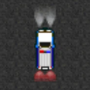 Patrol SUV's brake lights