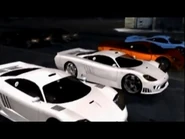 Angel at the starting line of a race