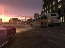 MC2 GMC RTS Rear.jpg (33 KB) Rear of the GMC RTS bus driving in Los Angeles. Notice its different rear from the real RTS bus.