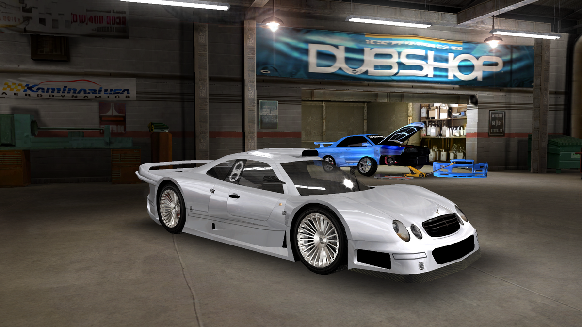 Need for Speed-2 Mercedes Benz CLK GTR