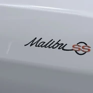 A Malibu SS Badge on the Left Rear Fender