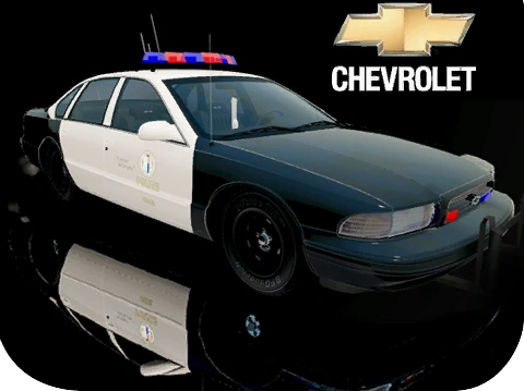 A LAPD Chevrolet Impala SS. This is in Midnight Club: Los Angeles.