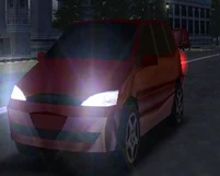 A Ford Focus driving on the streets.