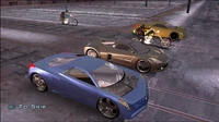 The cars begin to line up