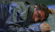 Dave Ripert in collision with Combine Harvester