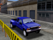 Blue Ford F-350