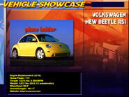 Beta Vehicle Showcase Screen