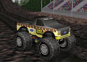 The truck as it appeared in Monster Truck Madness 1