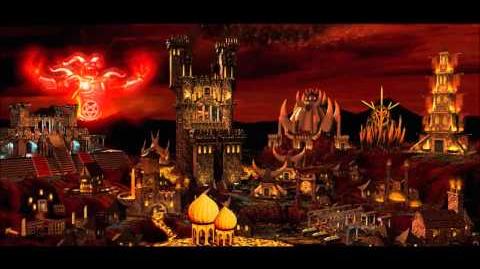 Heroes of Might & Magic III Inferno Town Theme (1998 NWC) Animated