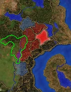 The Contested Lands during the Demon Wars