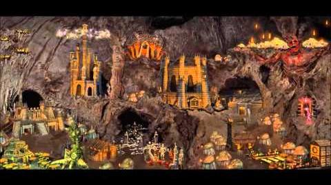 Heroes of Might & Magic III Dungeon Town Theme (1998 NWC) Animated
