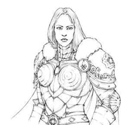 IsabelSmallSketch.jpg (13 KB) Isabel portrait sketch by Olivier Ledroit