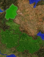 The Contested Lands in 1155 AS