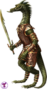H5NWCLizardWarrior.png (30 KB) Lizard Warrior as rendered by Tracy Iwata
