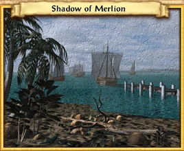 Shadow of Merlion