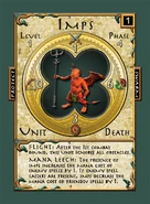 HoMM4 Card Game Imp Card