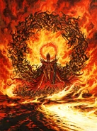 Early artwork of Kha-Beleth