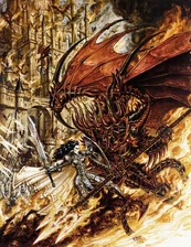 Artwork of Isabel and Nymus