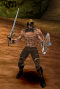Alleron in the PS1 version
